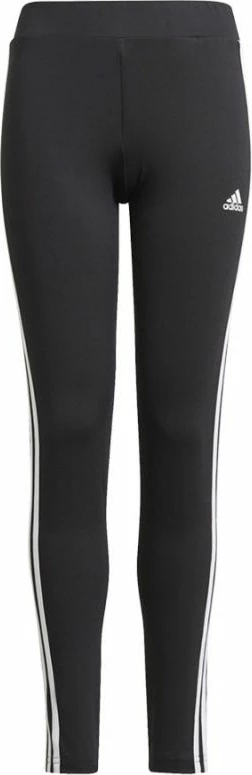 Hellonke për vajza adidas D2M 3 Stripes Tight Jr, të zeza [Madhësia: 170 cm]