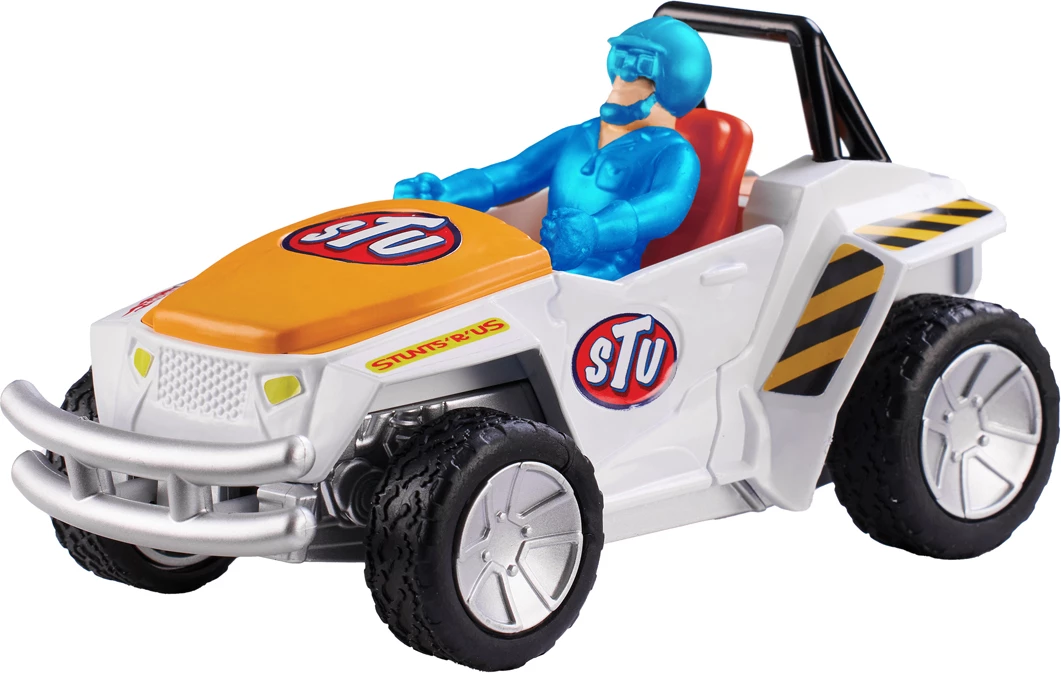 Set Loje Stuntman Stu Smash dhe Buggy Crash