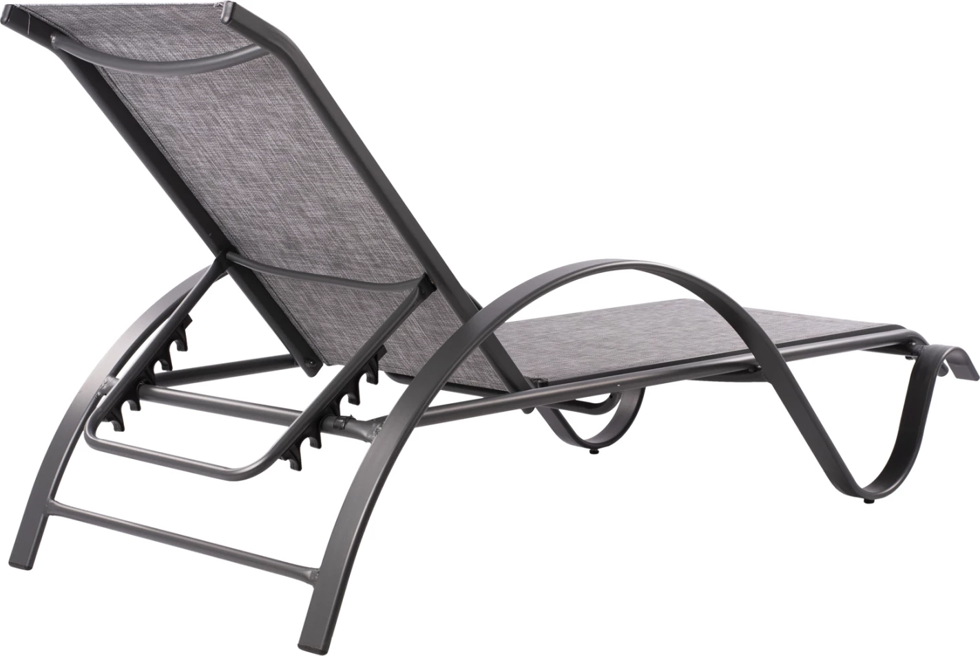Shtrat dielli alumini gri me tekstilene gri FH5133.01 194x54-66x30 cm 4