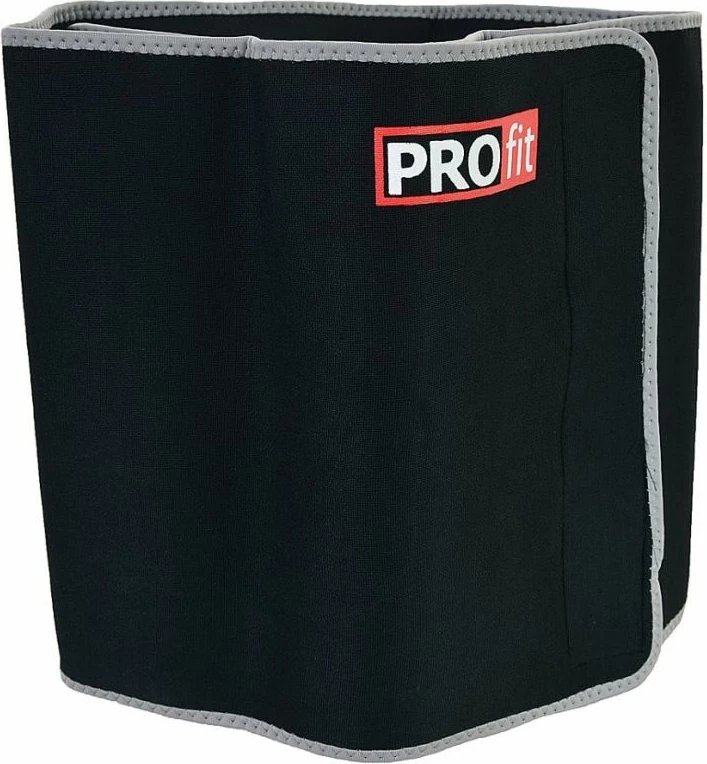 Rrip i gjerë neopreni për stërvitje Yakimasport, 125x30x0,3cm, i zi