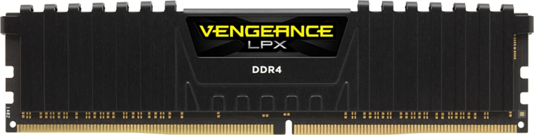 RAM Memorje Corsair Vengeance LPX 16GB DDR4 3200MHz CL16, 1x16GB, DIMM 288-pin, e zezë