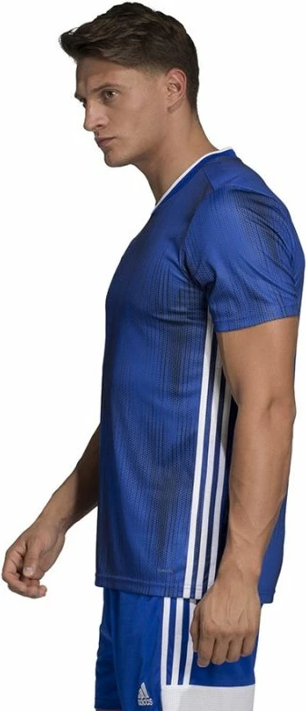 Fanellë futbolli adidas për meshkuj dhe fëmijë, e kaltër