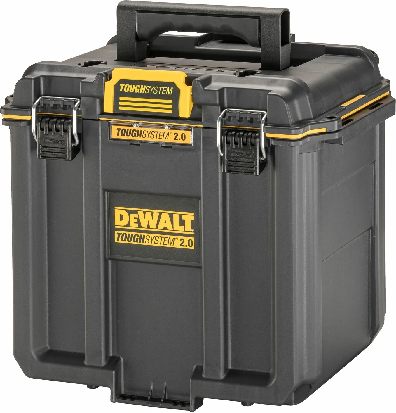 Kuti për vegla Dewalt ToughSystem 2.0 DWST08035-1, 1/2 width deep, 20 L, IP65, 35 kg, e zezë/verdhe