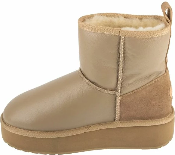 Çizme femra EMU Australia Stinger Mini Flatform Leather, të kuqe [Madhësia: 41]