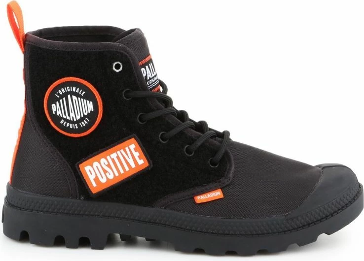 Atlete të larta Palladium për femra, të zeza