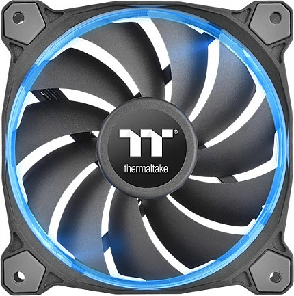 Ventilator për kasë Thermaltake Riing 14 RGB CL-F051-PL14SW-A, 140mm, 500-1400RPM, i zi