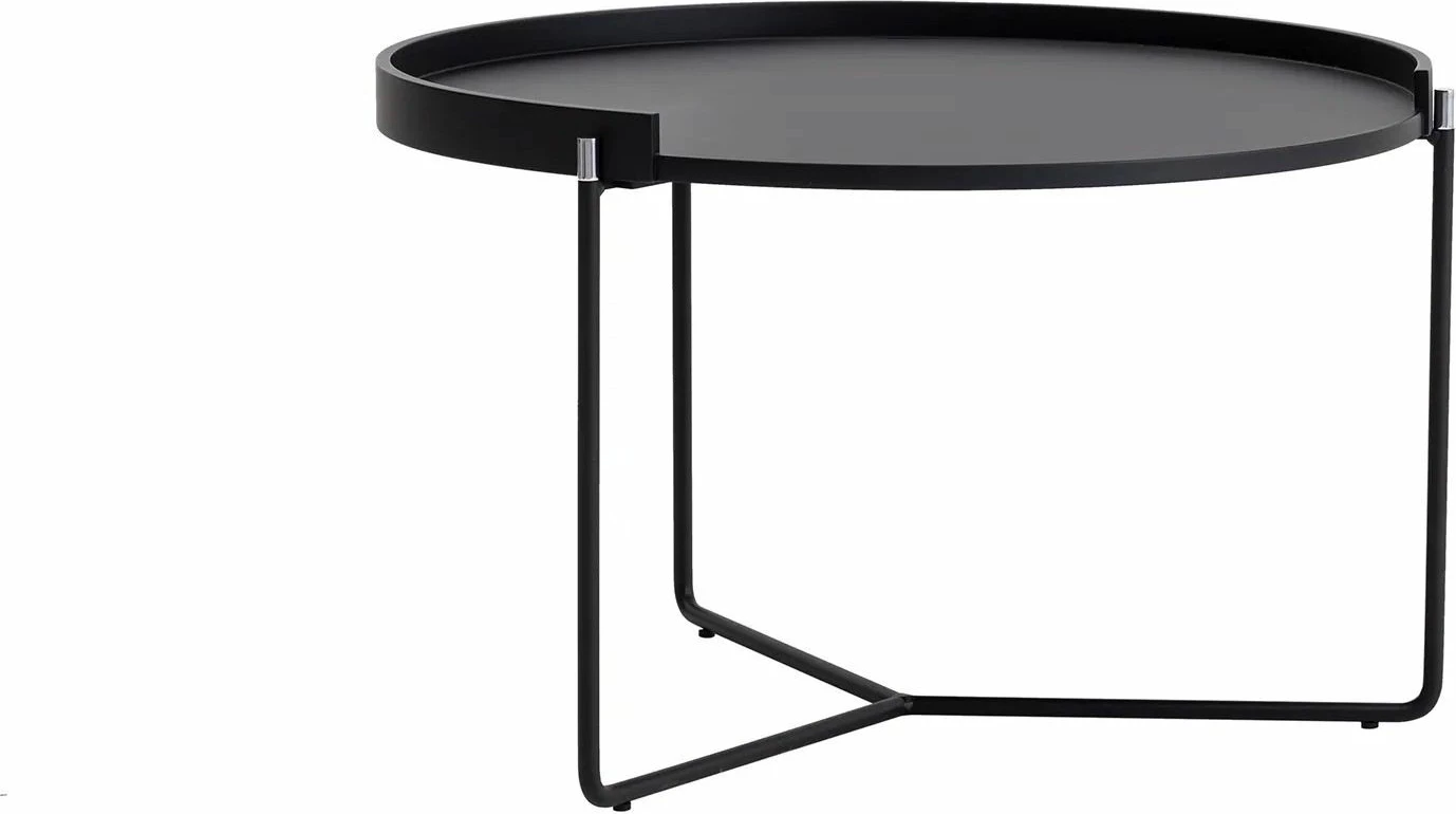 Set tavolinash ndihmëse (2 copë), Skye Decor, Mandy, ngjyrë antracit