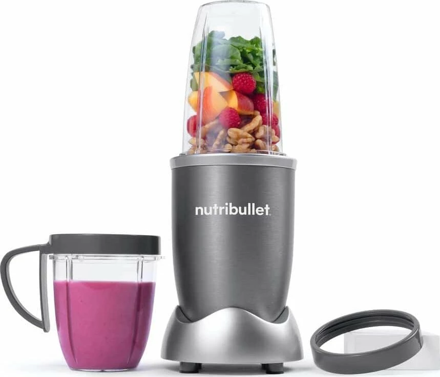 Blender Nutribullet Original 600 NB606DG 600W 0.7L + 0.5L, gri, set