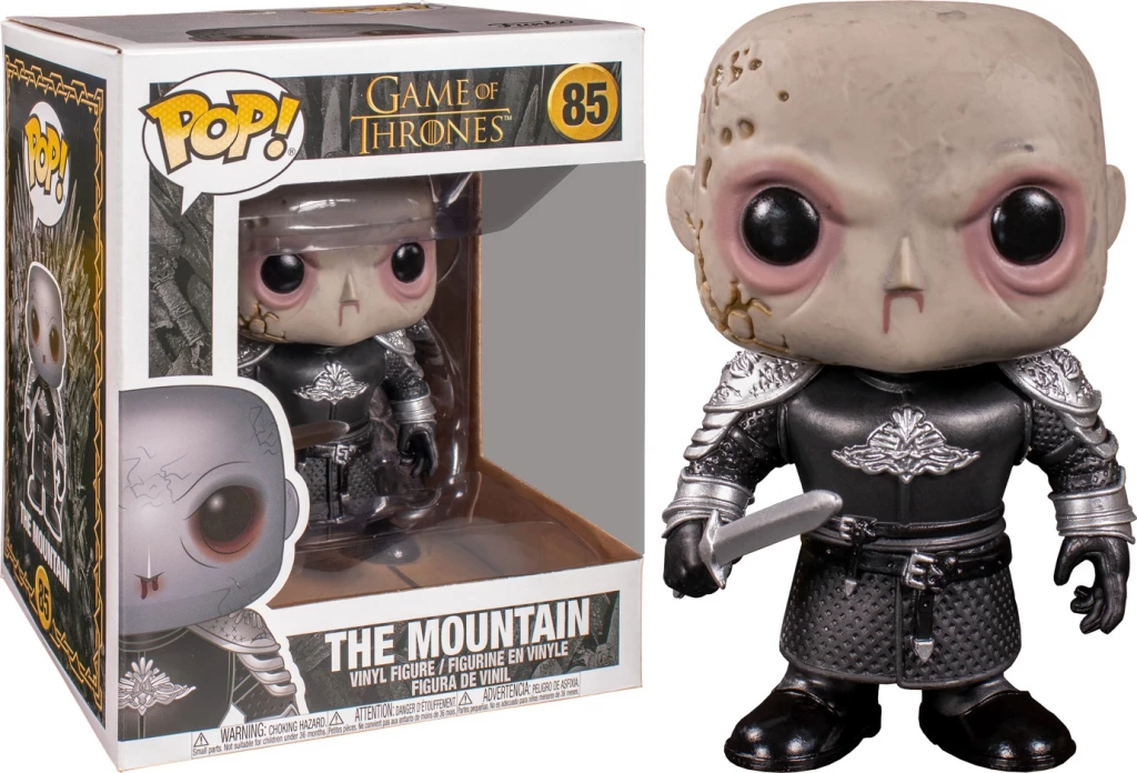 Figurinë koleksionuese Funko POP! TV Game of Thrones The Mountain (Unmasked) 6"