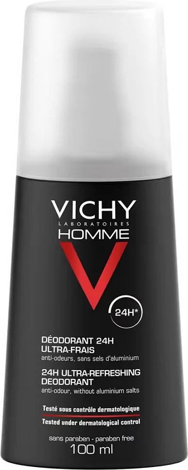 Deodorant spray për meshkuj Vichy Ultra-Fresh 24h, 100ml