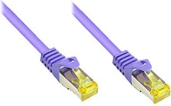 Kabllo rrjeti GoodConnections Cat7 RJ-45 1m, vjollcë