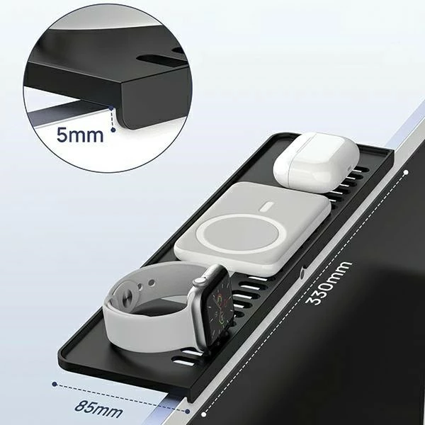 Raft për monitor SODI 312, 312mm, kënd rregullues deri 120°, i zi