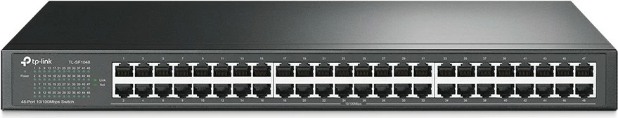 Switch TP-Link TL-SF1048, 48 porte, Fast Ethernet, 1U, pa menaxhim
