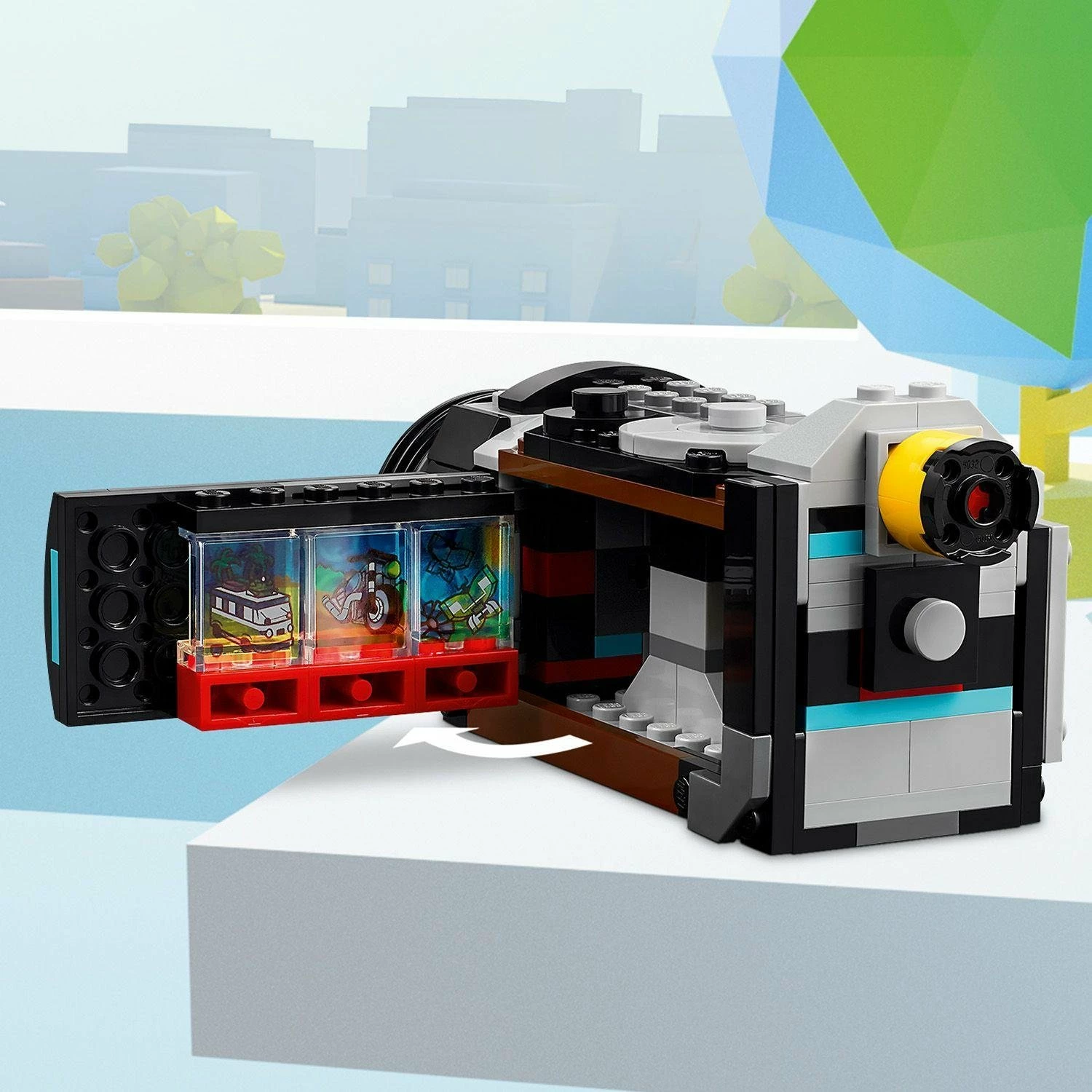 Set LEGO Creator 3-in-1 Retro Style Camera 31147, 261 copë