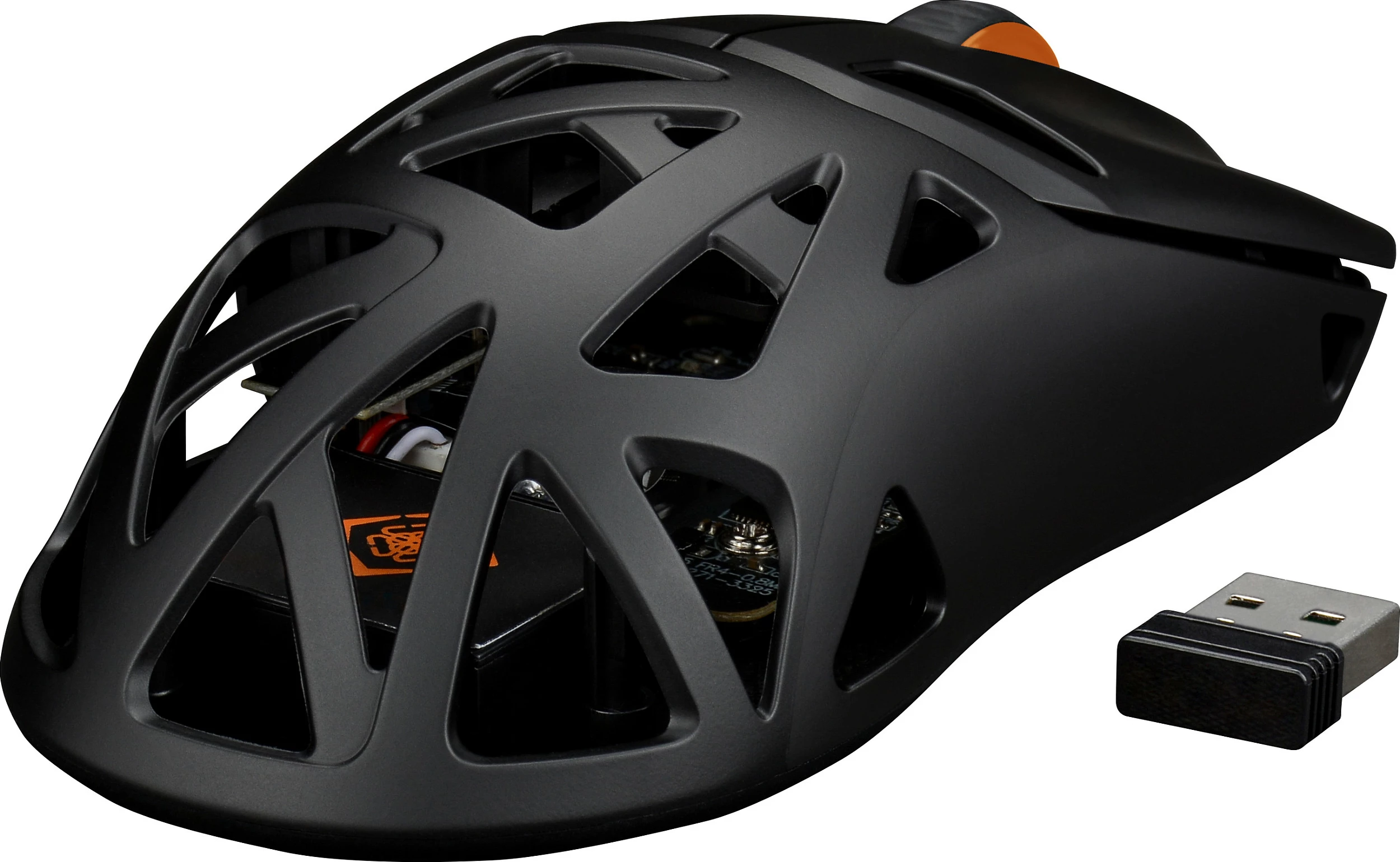 Maus gaming Deltaco DM370, wireless, 12000 DPI, USB-C, i zi