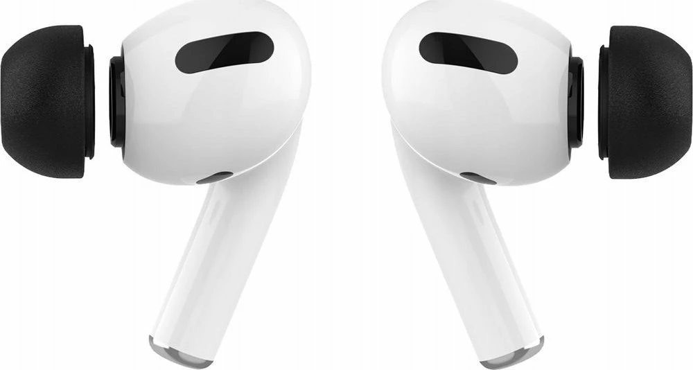 Tapa shkumë për kufje Fixed Plugs Pro për Apple AirPods Pro/Pro 2, madhësi S, 2 sete, të zeza