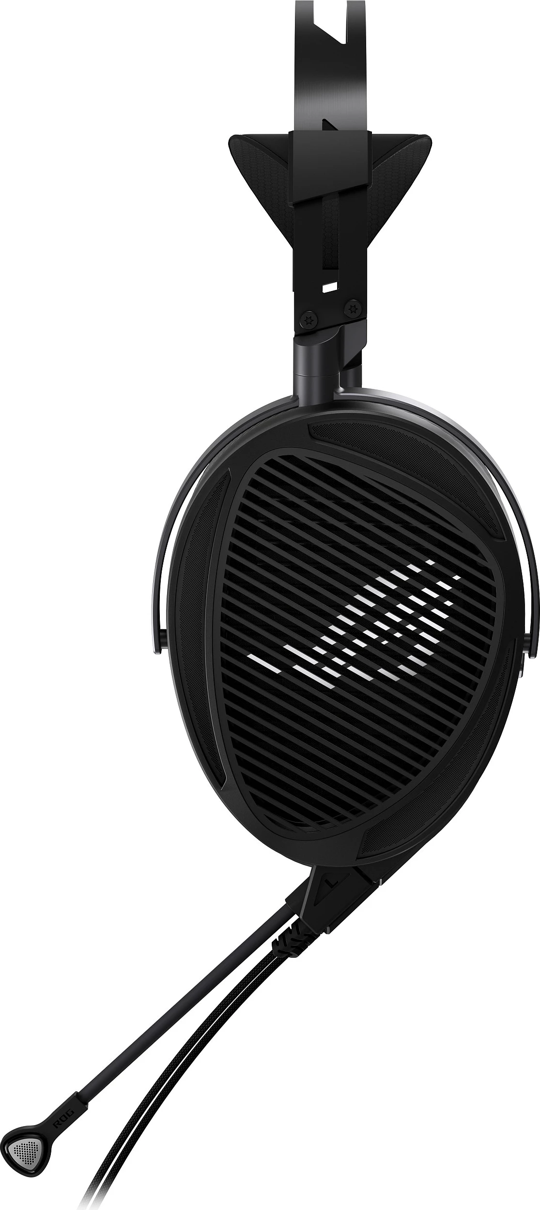 Kufje Gaming ASUS ROG Kithara, me kabllo, open-back, planar magnetik 100mm, 3.5mm/4.4mm/6.3mm, të zeza
