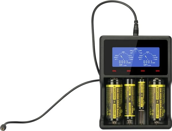 Karikues për bateri XTAR,VC4SL, 18650