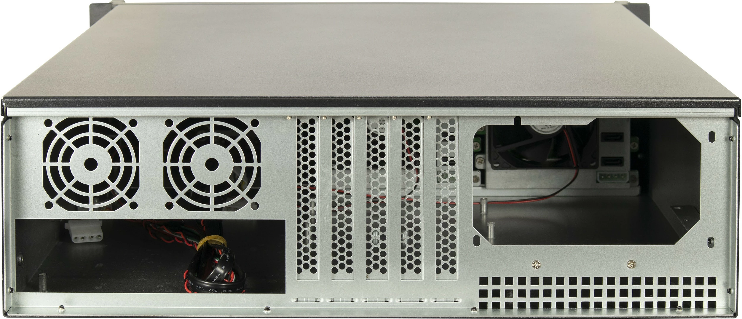 Kasë serveri rack Inter-Tech IPC 3U-3508, 19", 3U/3HE, 8-bay, pa PSU, e zezë