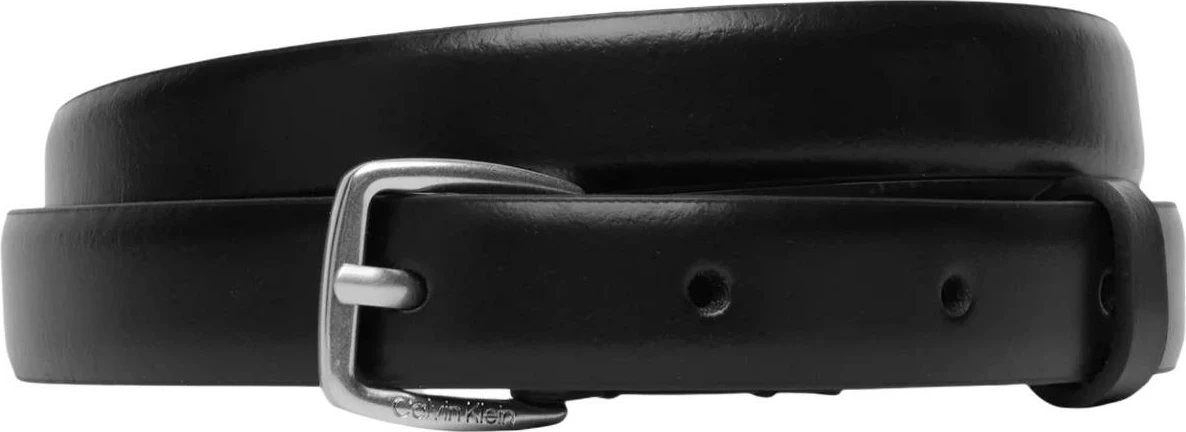 Rrip lëkure për femra Calvin Klein Essential Buckle 20mm LV04F7111G, i zi