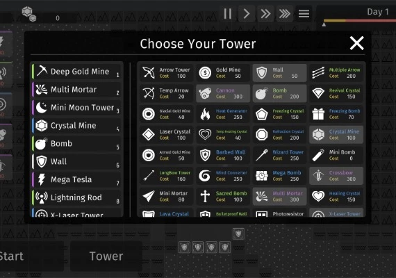 Minimalist Tower Defense EN/ZH/ZH Global