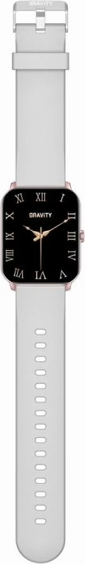 Smartwatch Gravity GT36-2, rozë gold/gri