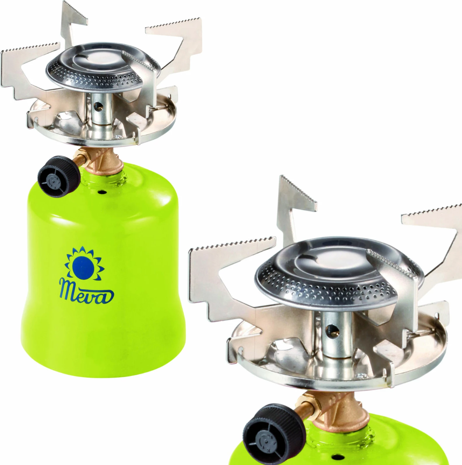 Sobë gazi turistike Meva FOCUS KP06010, 1.4 kW, Metal, Gjelbër