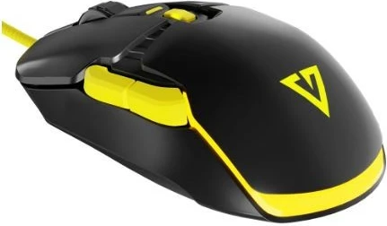 Maus gaming optik MODECOM Volcano Jager 12000 DPI, 7 butona, RGB, me kabllo USB, i zi