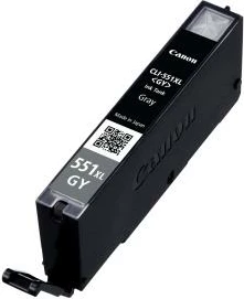 Kasetë boje, Canon, CLI-551XL GY (6447B001), 11 ml, rendiment i lartë, gri