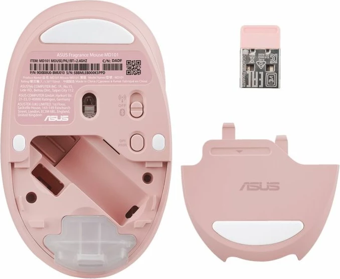 maus wireless Asus MD101 Rose Clay