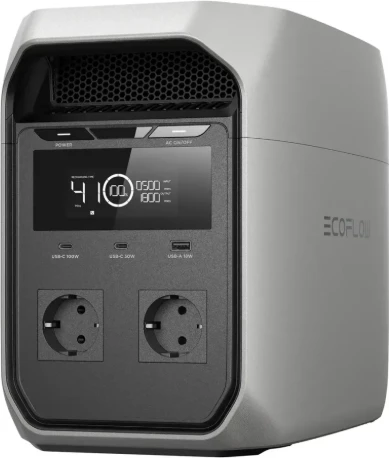 Stacion energjie portativ EcoFlow DELTA 3 Classic 1024Wh/1800W LFP, UPS 10ms, solar 500W, gri