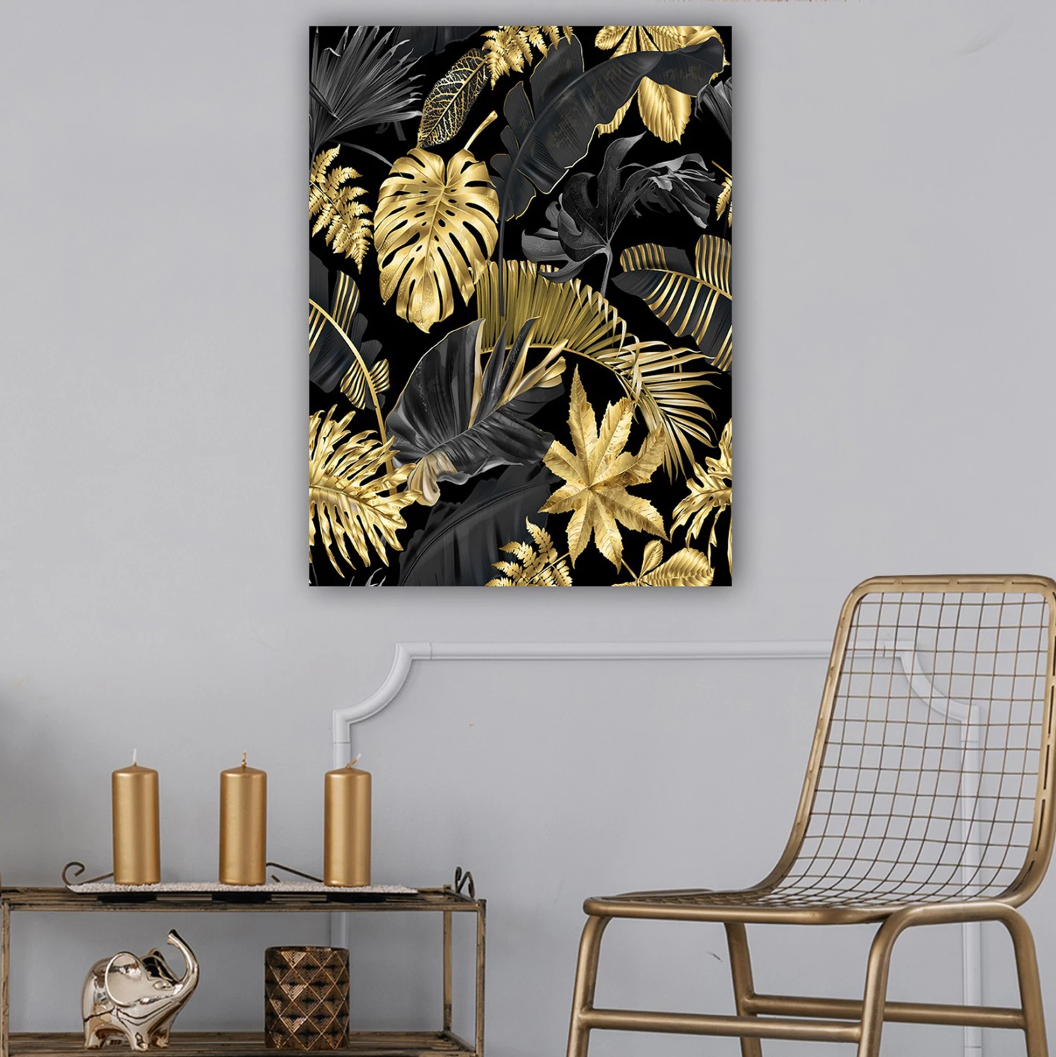 Pikturë muri GOBI, kanavacë e printuar, 70x3x100cm