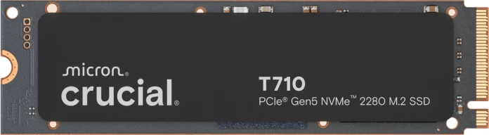 SSD NVMe Crucial T710 2TB M.2 2280 PCIe Gen5, i zi
