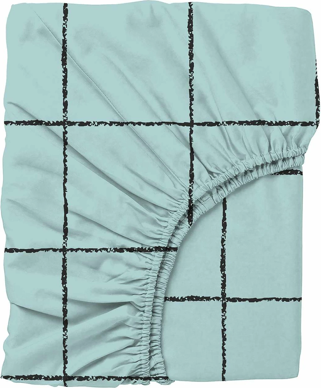 Set mbulesë për jorgan njëpersonësh Ranforce, L'essentiel, modern, ngjyrë mint