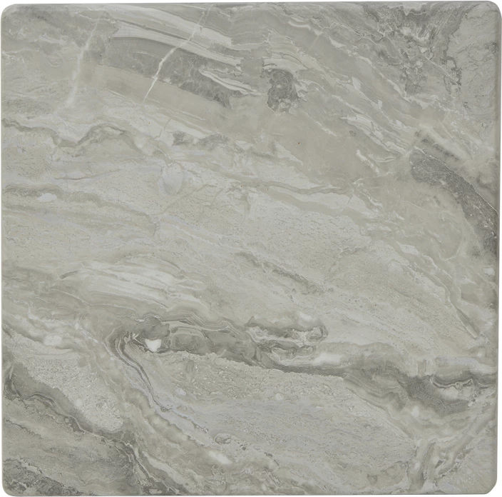 Sipërfaqe tavoline, ngjyrë mermeri e hirtë, t.Werzalit, 70x70cm