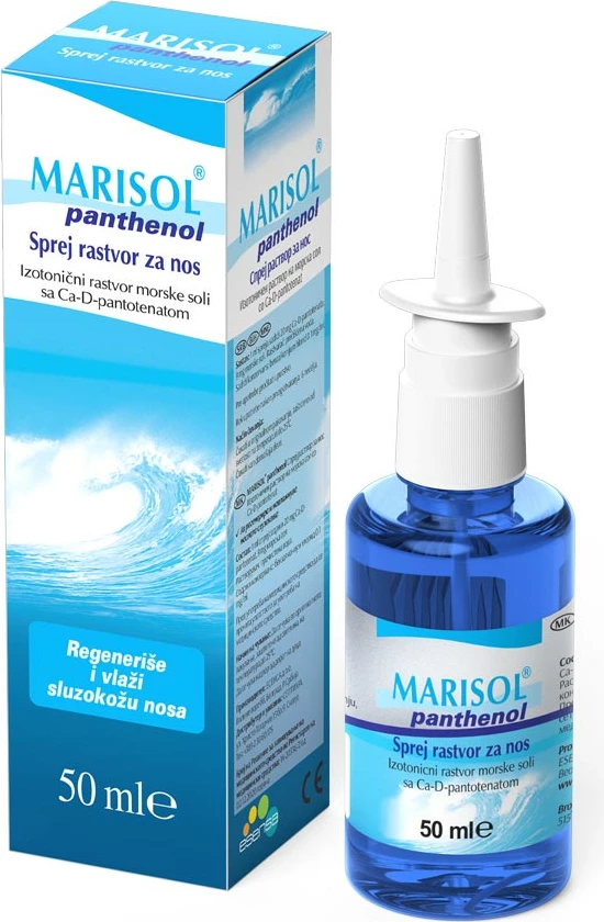 Sprej për hundë Marisol Panthenol, 50 ml