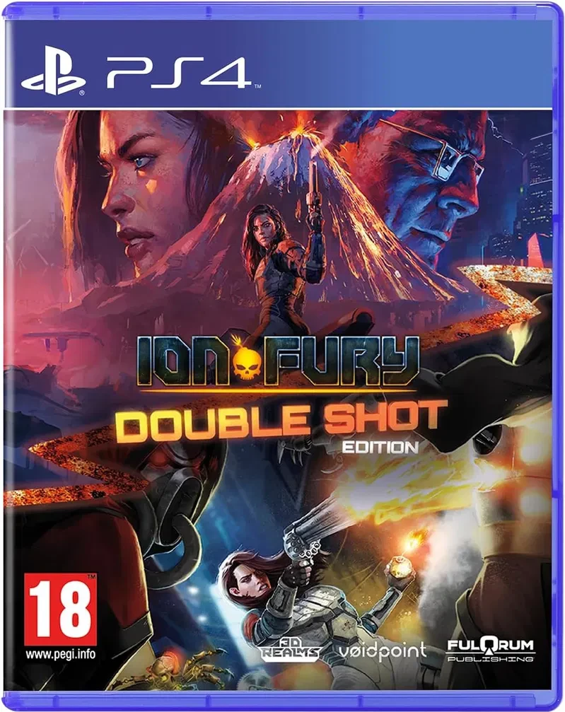 Lojë PS4 Fulqrum Publishing Ion Fury Double Shot Edition, PEGI 18, me DLC Aftershock