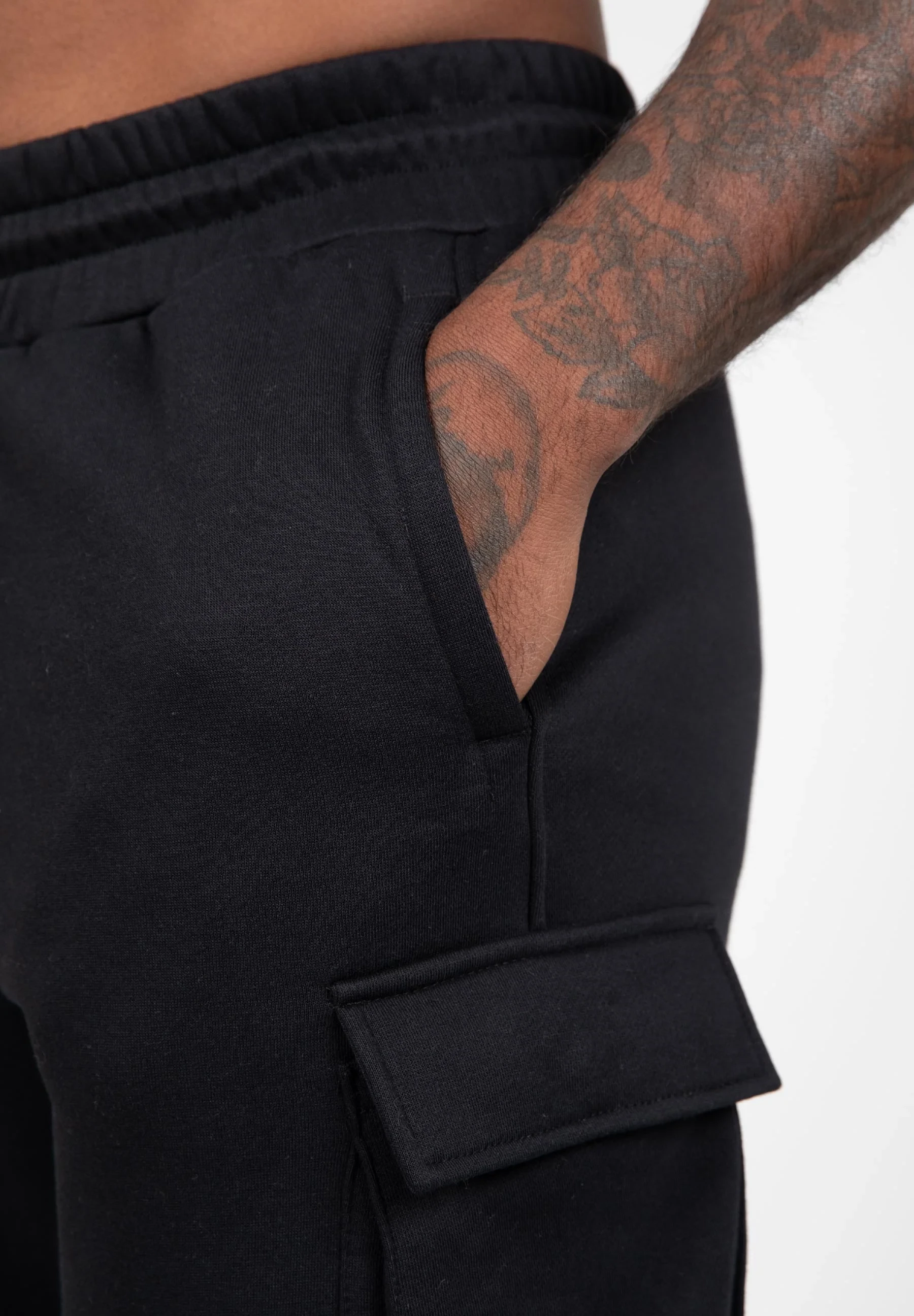Hudson Cargo Sweatpants - Black [Madhësia: 3XL]