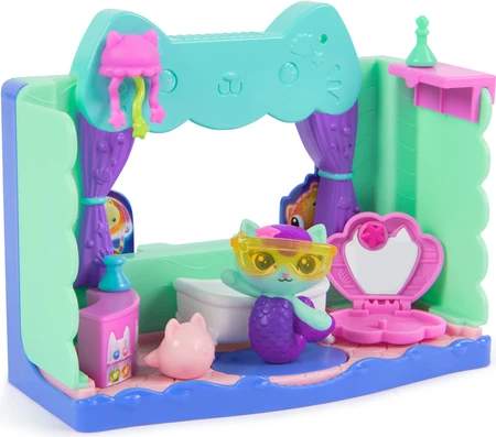 Gabby's Dollhouse - Seti i Lojërave Banjo Spa-wesome i MerCat