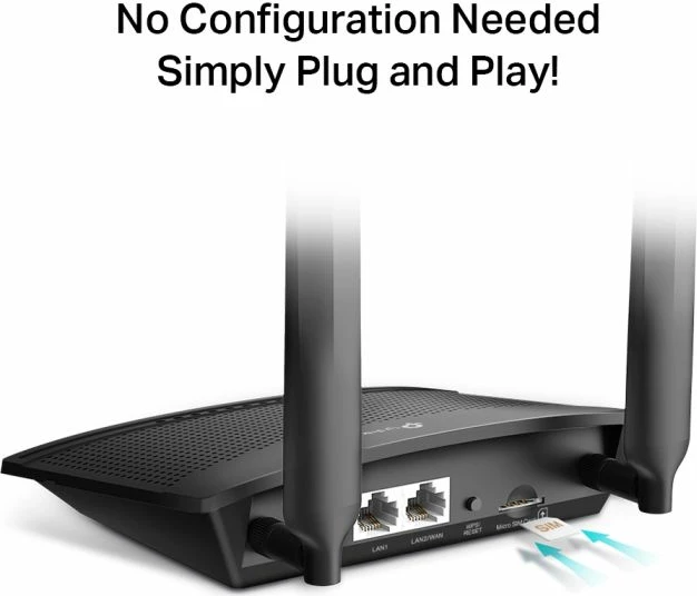Router 4G LTE TP-LINK TL-MR100, Wireless N 300Mbps, i zi