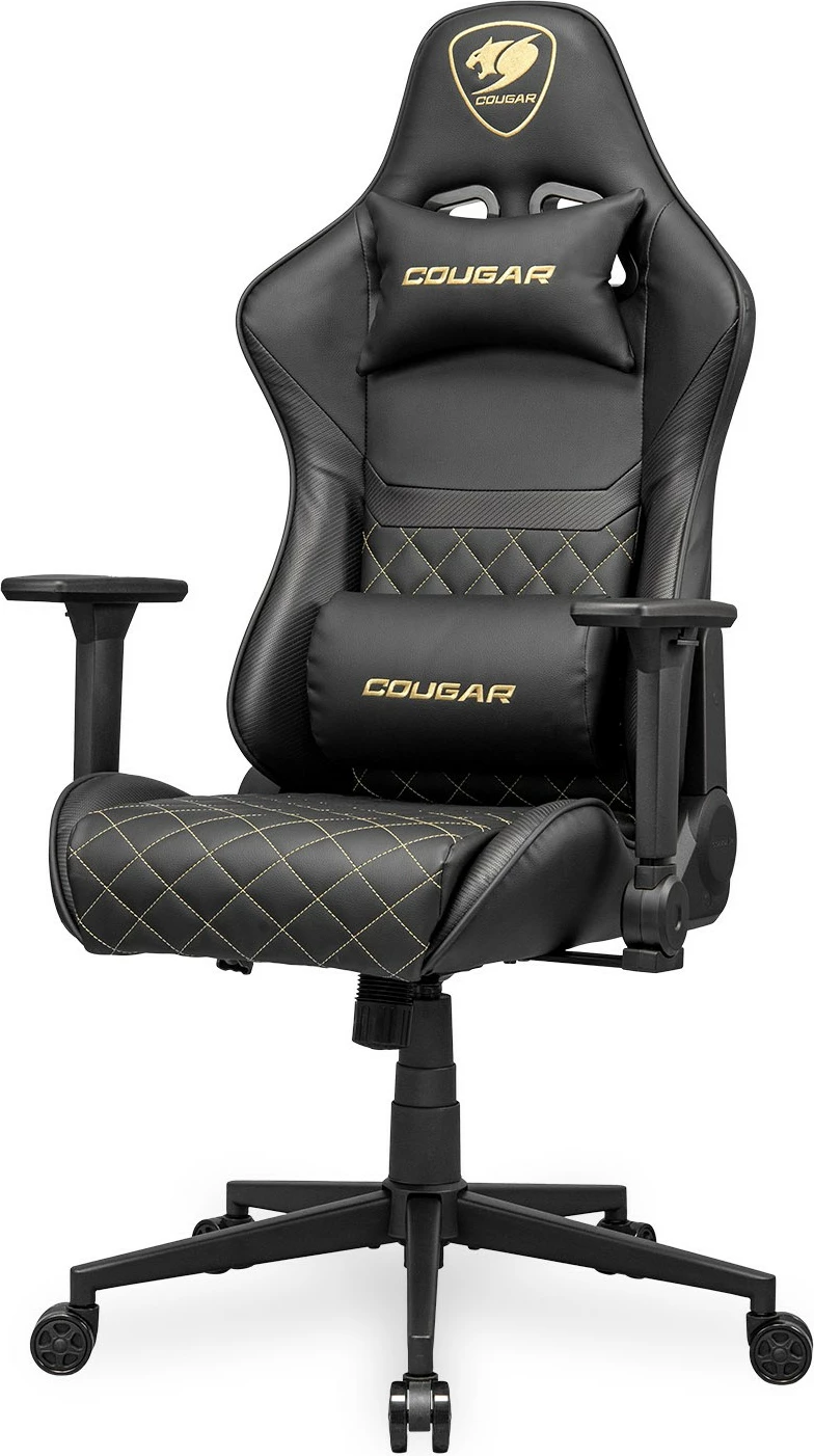 Karrige gaming Cougar Armor One V2, e zezë me të arta