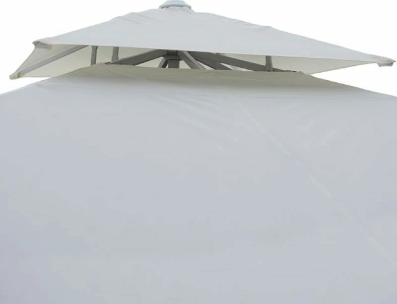 Çadër Profesionale Alumini FH6002 me Ventilim, Teleskopike,  4x4m, e bardhë 2