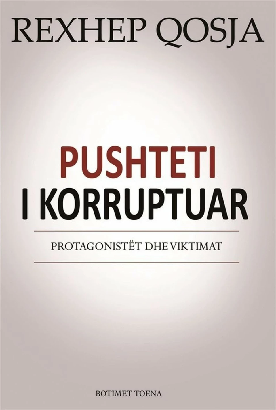 Pushteti I Korruptuar - Rexhep Qosja