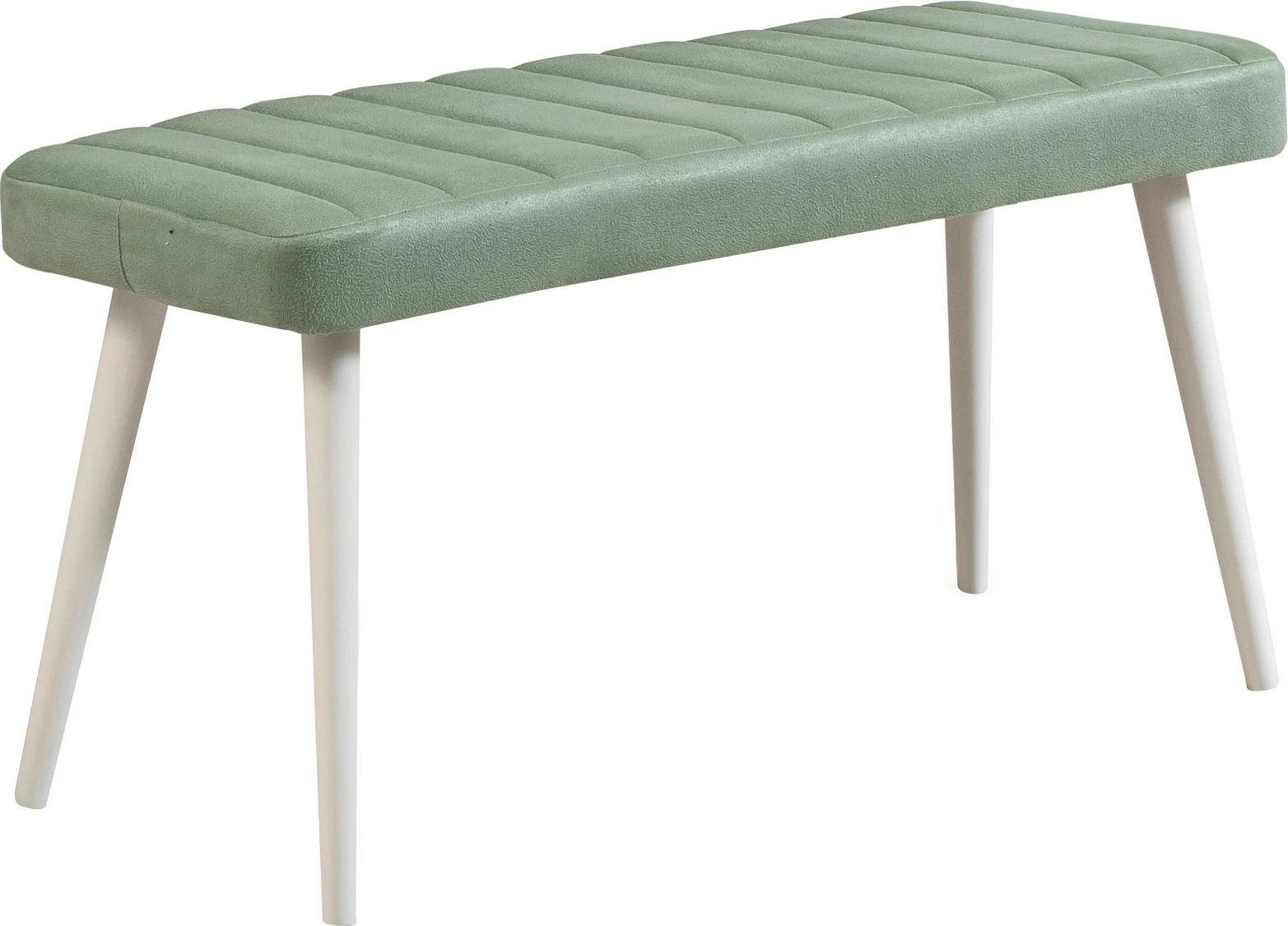 Set tavolinë me karrige, zgjatues, 3 pjesë, Skye Decor, Santiago 0400, e bardhë, e gjelbër