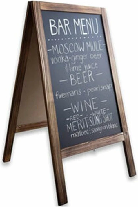 Stendë menuje Felex, ngjyrë arre e zezë, 50x25x100cm