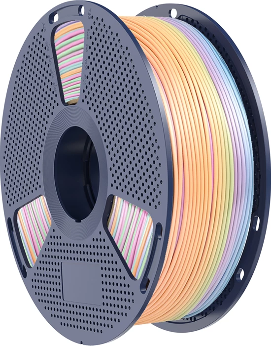 Filament 3D printimi Sunlu PLA+ Silk R 04 1.75 mm 1 kg, Rainbow