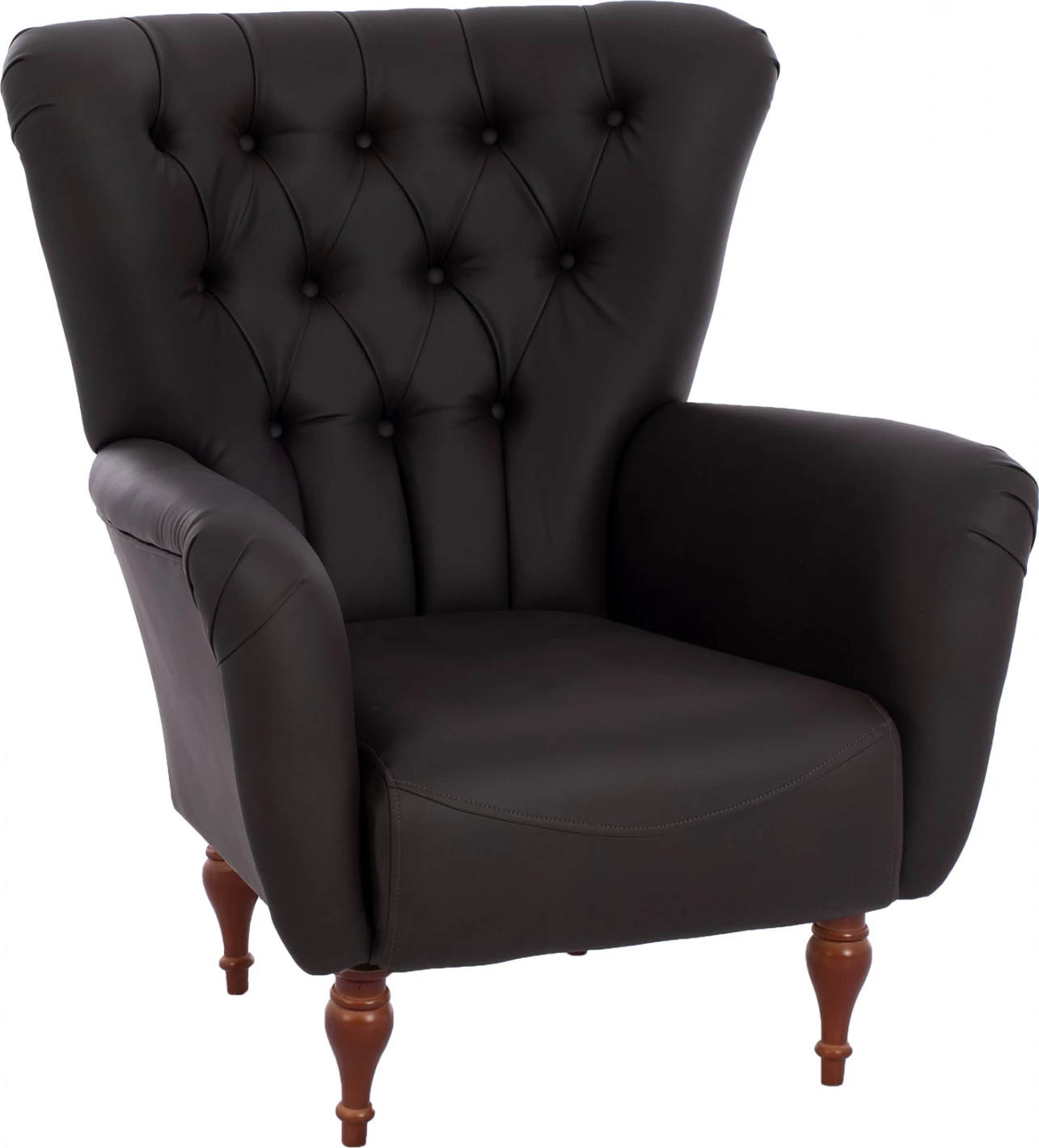 Bergere FH9217.03, stil Chesterfield, ngjyrë kafe, 87x88x100