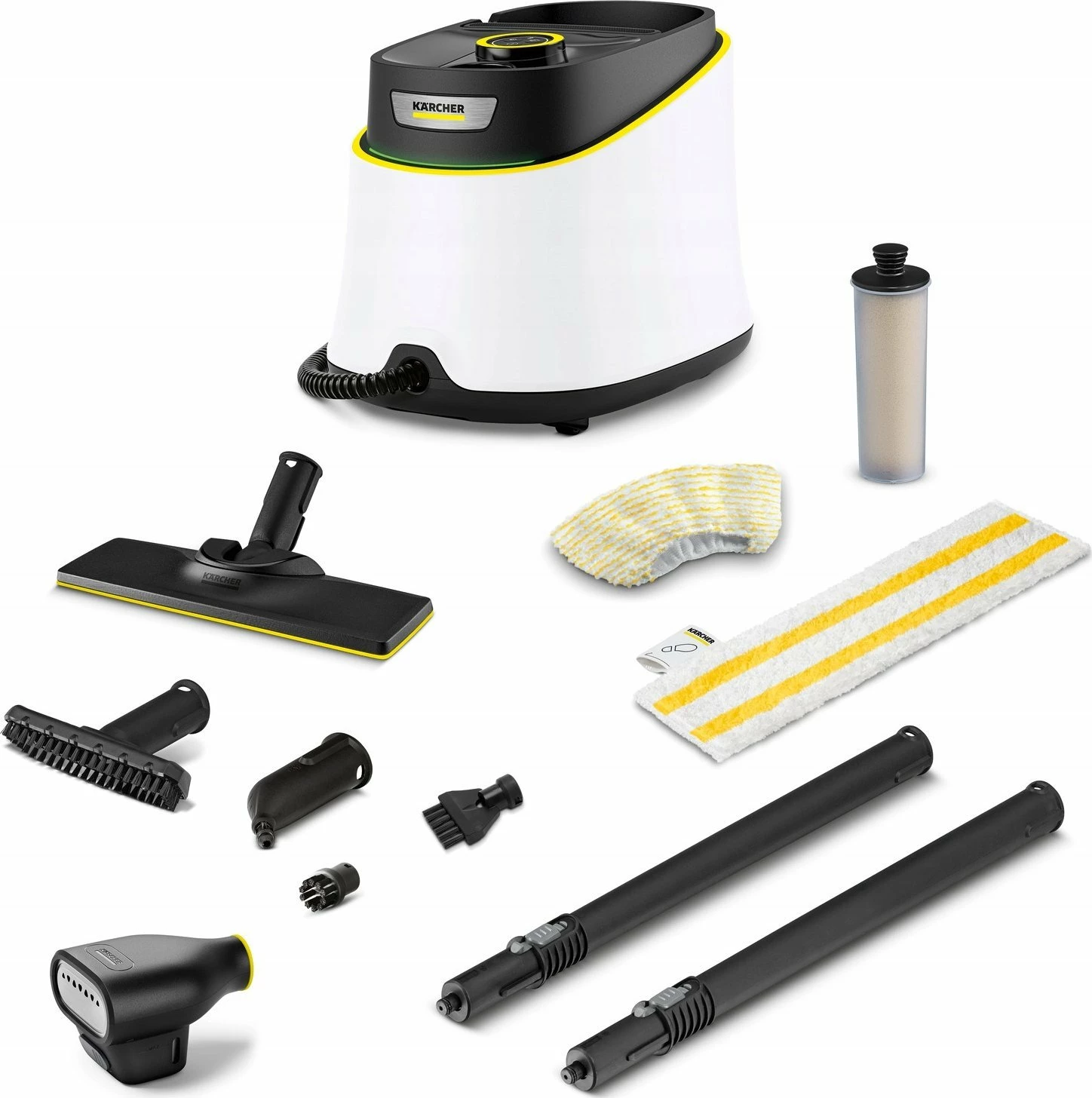 Pastrues me avull Karcher SC 3 Deluxe Textile Edition (1.513-435.0) 1900 W, 3.5 bar, rezervuar 1 L, i bardhë