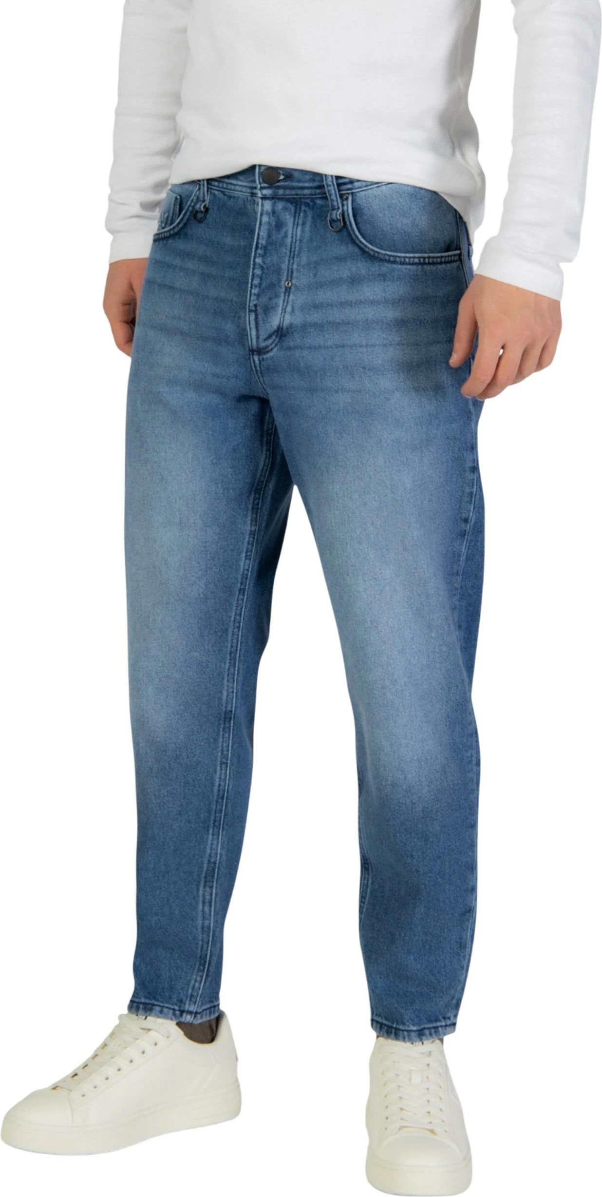Xhinse për meshkuj Antony Morato DORIS Baggy Ankle Length Fit MMDT00291-FA700166 W02253, denim [Madhësia: W29]