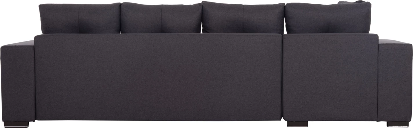 Kënd-sofë me hapësirë për magazinim, Trendston FH3302.01L, material gri, 298x177x95cm